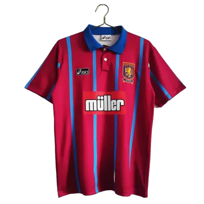 Retro 1993/95 Aston Villa Home Soccer Jersey - Pro Jersey Shop