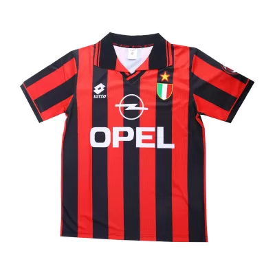 Men's Retro 1996/97 AC Milan Home Soccer Jersey Shirt - Pro Jersey Shop