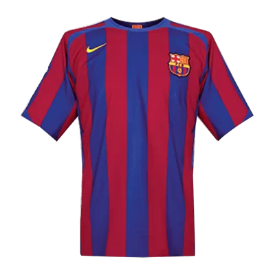 UCL Men's Retro 2005/06 Barcelona Home Soccer Jersey Shirt - Pro Jersey Shop