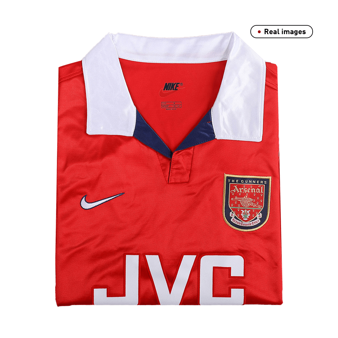 Retro 1998/99 Arsenal Home Soccer Jersey - Pro Jersey Shop