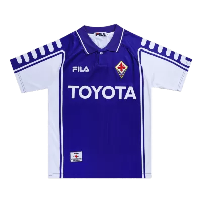 Men's Retro 1999/00 Fiorentina Home Soccer Jersey Shirt - Pro Jersey Shop