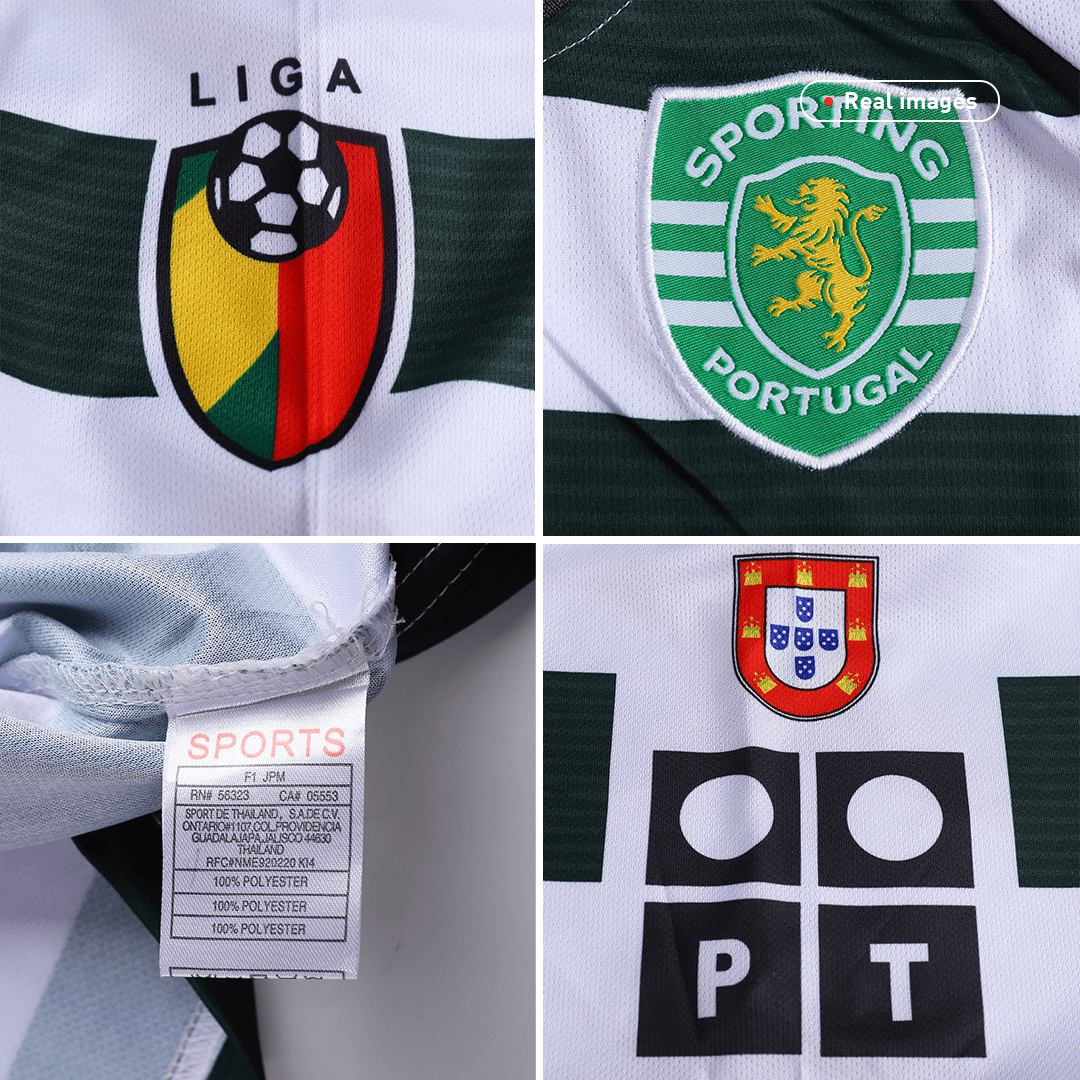 Retro 2001/3 Sporting CP Home Soccer Jersey - Pro Jersey Shop
