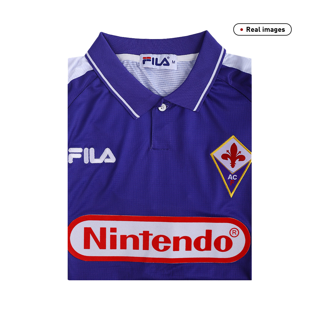 Retro 1998/99 Fiorentina Home Soccer Jersey - Pro Jersey Shop