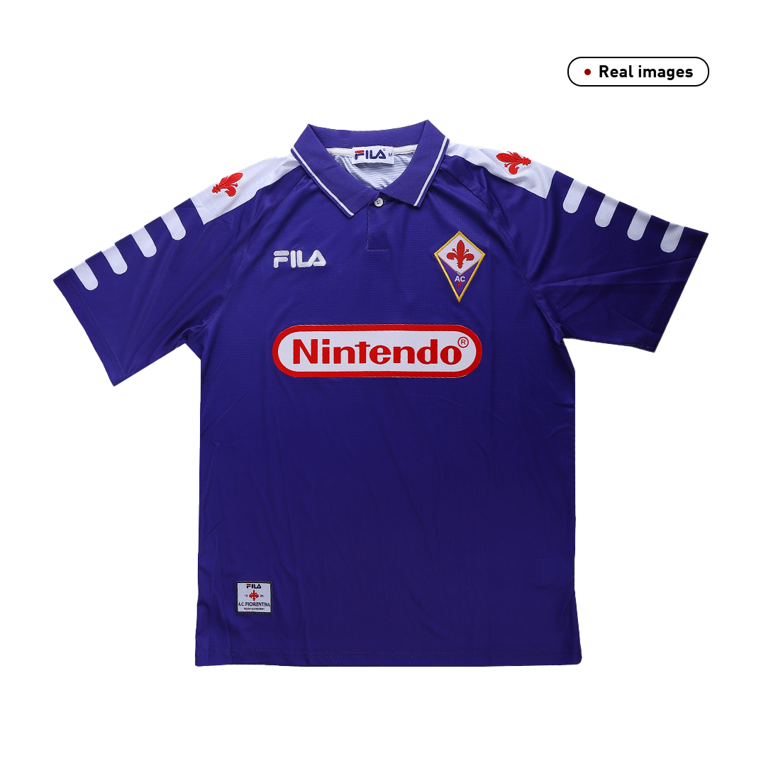 Retro 1998/99 Fiorentina Home Soccer Jersey - Pro Jersey Shop