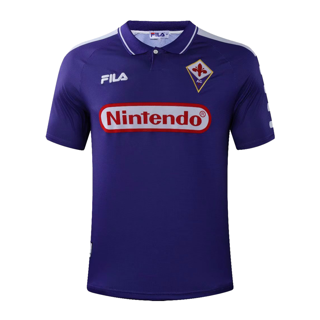 Retro 1998/99 Fiorentina Home Soccer Jersey - Pro Jersey Shop