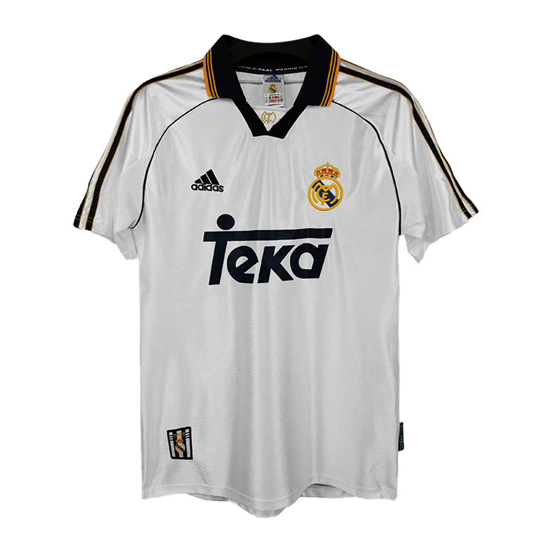 Retro 1999/00 Real Madrid Home Soccer Jersey - Pro Jersey Shop