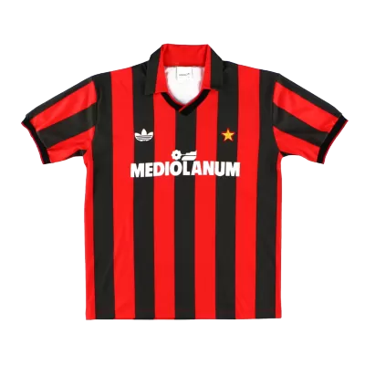 Men's Retro 1991/92 AC Milan Home Soccer Jersey Shirt - Pro Jersey Shop