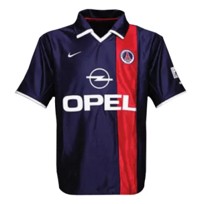 Men's Retro 2001/02 PSG Home Soccer Jersey Shirt - Pro Jersey Shop