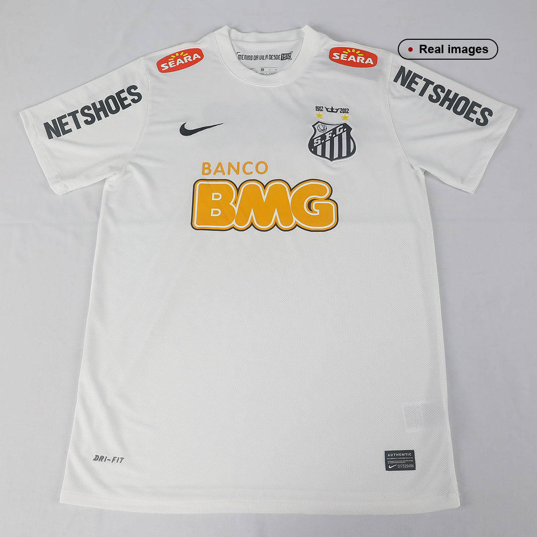 Retro 2012 NEYMAR JR #11 Santos FC Home Soccer Jersey - Pro Jersey Shop