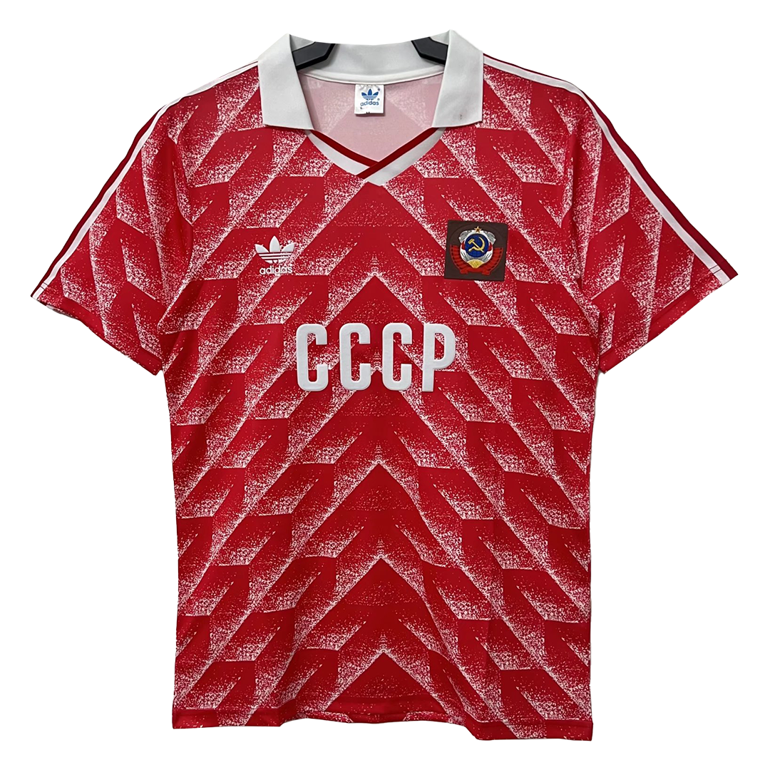Retro 1987/88 Soviet Union Home Soccer Jersey - Pro Jersey Shop