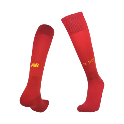 Kids Roma Home Soccer Socks 2022/23 - Pro Jersey Shop