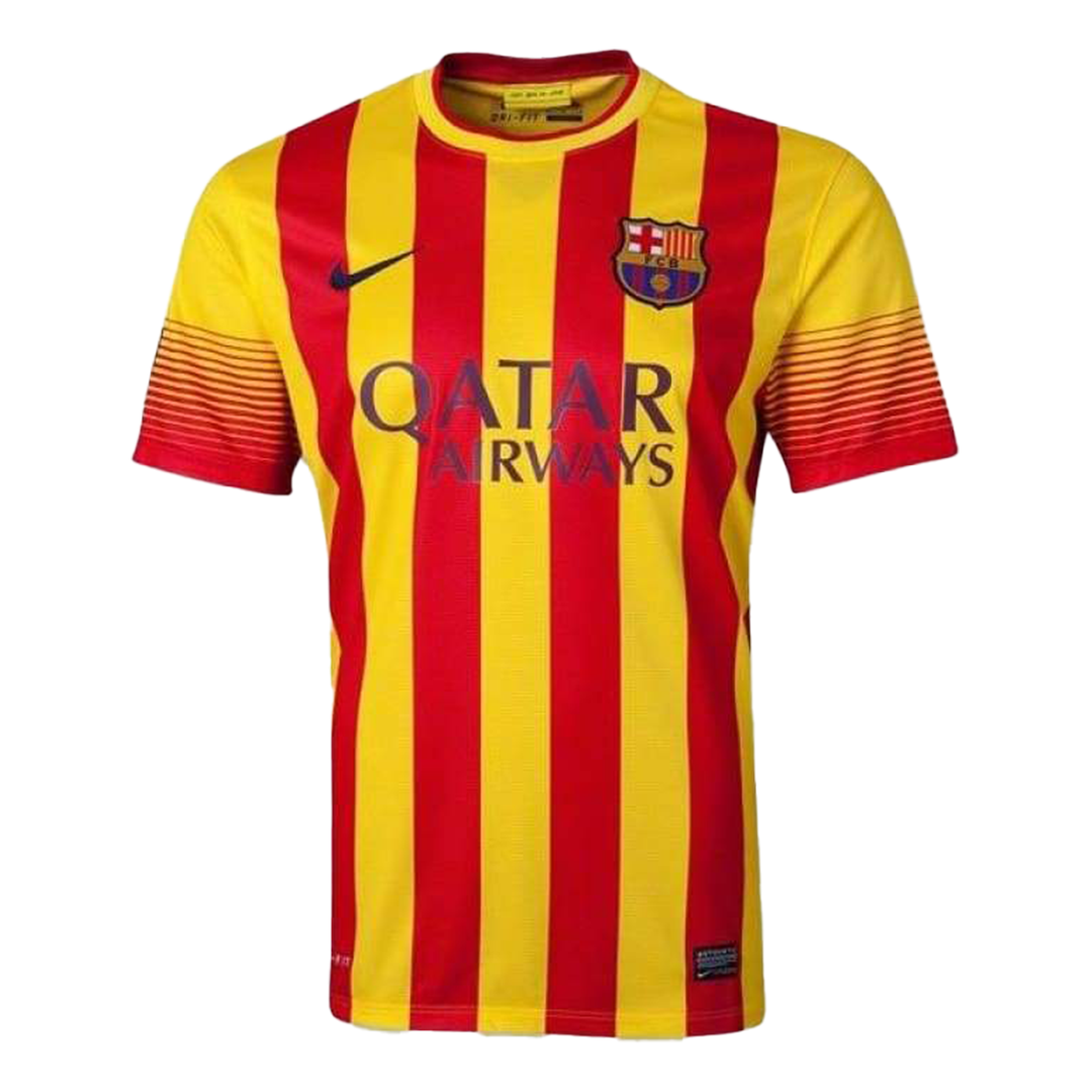 Retro 2013/14 Barcelona Away Soccer Jersey - Pro Jersey Shop