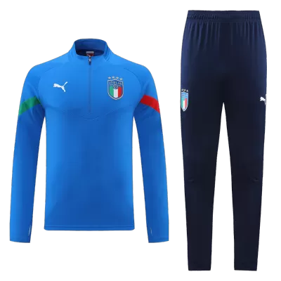 Men's Italy Zipper Tracksuit Sweat Shirt Kit (Top+Trousers) 2022 - Pro Jersey Shop