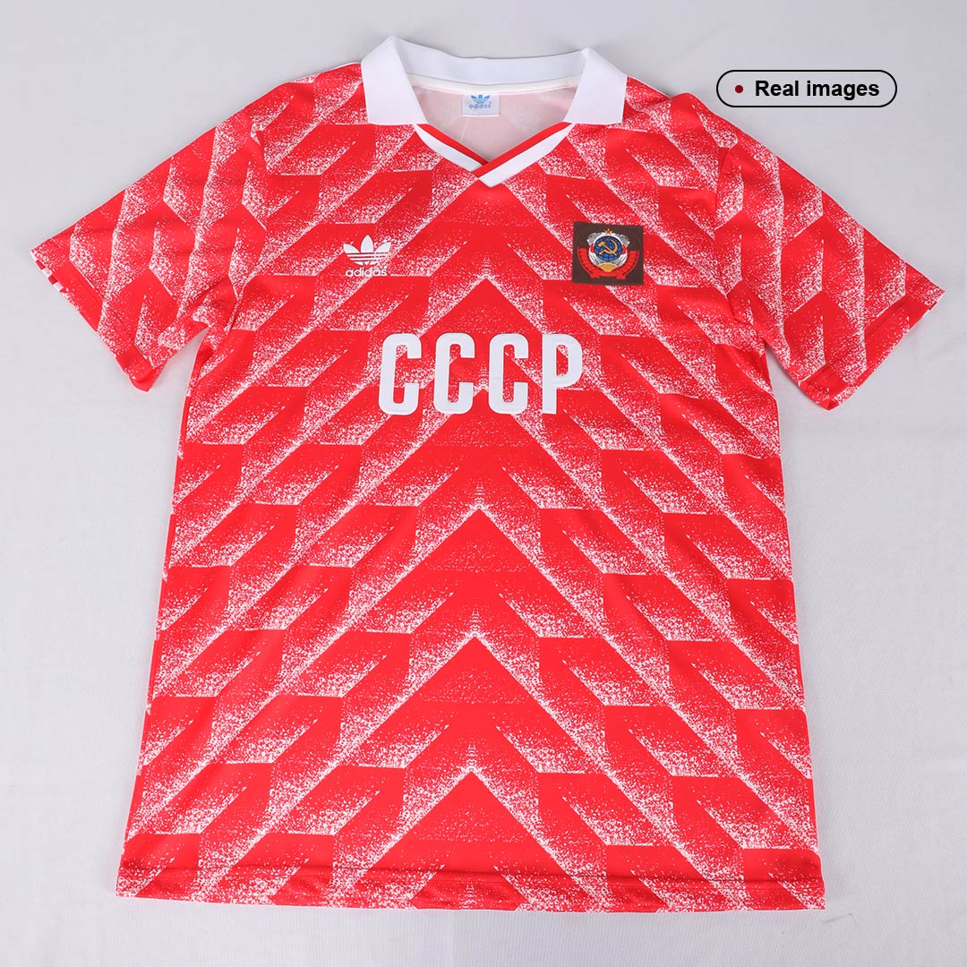 Retro 1987/88 Soviet Union Home Soccer Jersey - Pro Jersey Shop