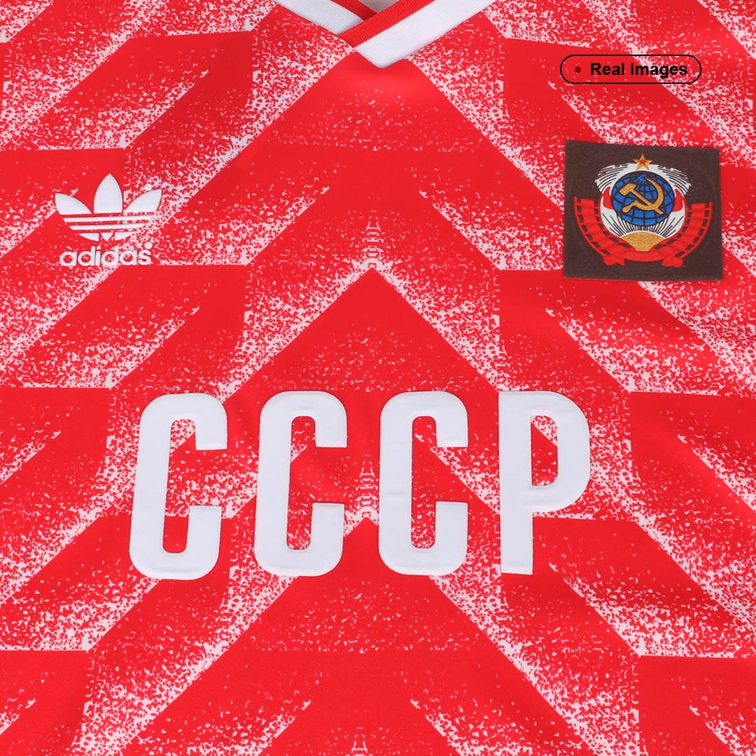 Retro 1987/88 Soviet Union Home Soccer Jersey - Pro Jersey Shop