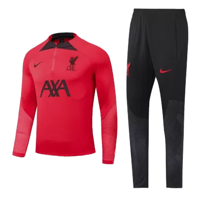 Men's Liverpool Zipper Tracksuit Sweat Shirt Kit (Top+Trousers) 2022/23 - Pro Jersey Shop