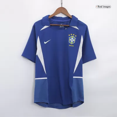 Men's Retro 2002 Brazil Away Soccer Jersey Shirt - Pro Jersey Shop