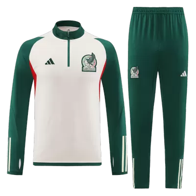 Men's Mexico Zipper Tracksuit Sweat Shirt Kit (Top+Trousers)  - World Cup 2022 - Pro Jersey Shop