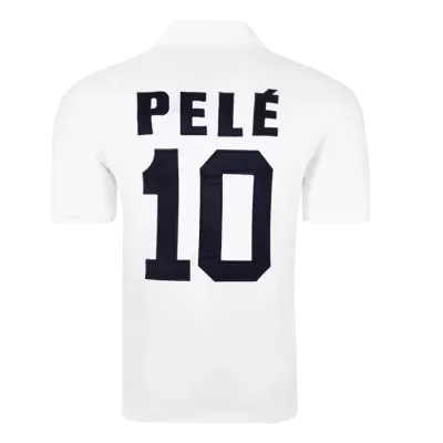 Men's Retro 1970 PELÉ #10 Santos FC Home Soccer Jersey Shirt - Pro Jersey Shop