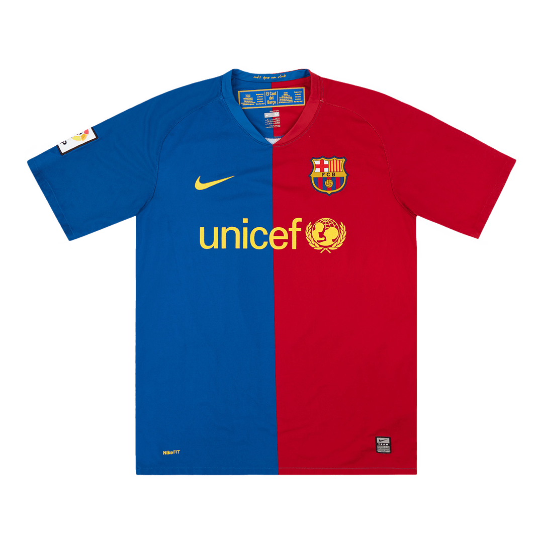 Retro 2008/09 Barcelona Home Soccer Jersey - Pro Jersey Shop