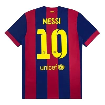 Men's Retro 2014/15 MESSI #10 Barcelona Home Soccer Jersey Shirt - Pro Jersey Shop