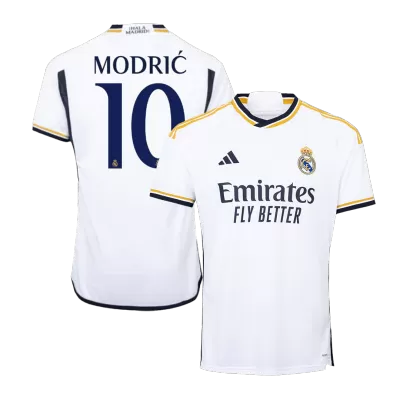 Premium Quality Men's MODRIĆ #10 Real Madrid Home Soccer Jersey Shirt 2023/24 - Fan Version - Pro Jersey Shop