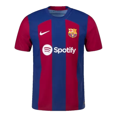 Men's Authentic Barcelona Home Soccer Jersey Shirt 2023/24 - Pro Jersey Shop