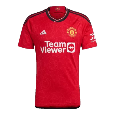 Men's Manchester United Home Soccer Jersey Shirt 2023/24 - Fan Version - Pro Jersey Shop