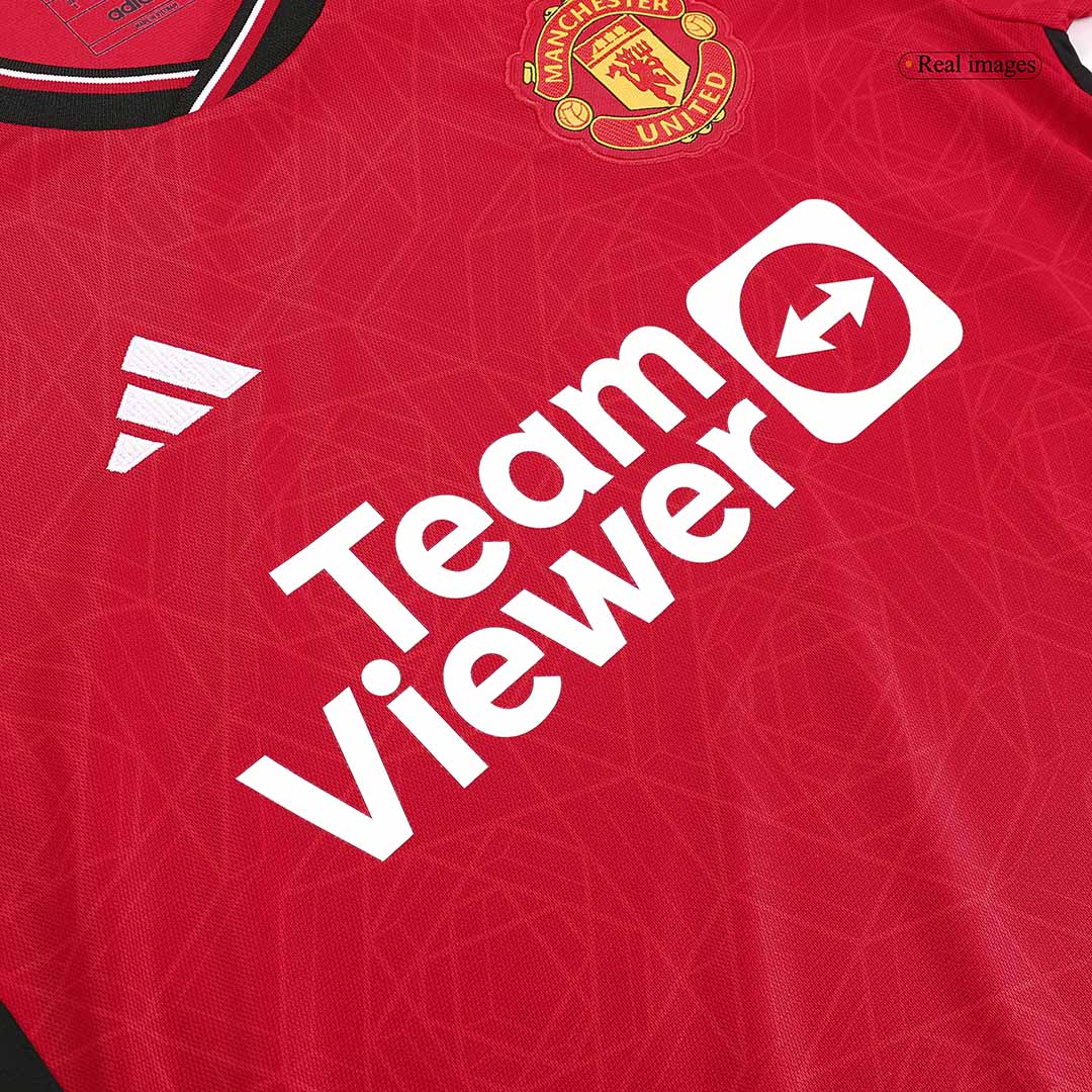 Manchester United HØJLUND #11 Home Soccer Fan Jersey 2023/24 - Pro Jersey Shop