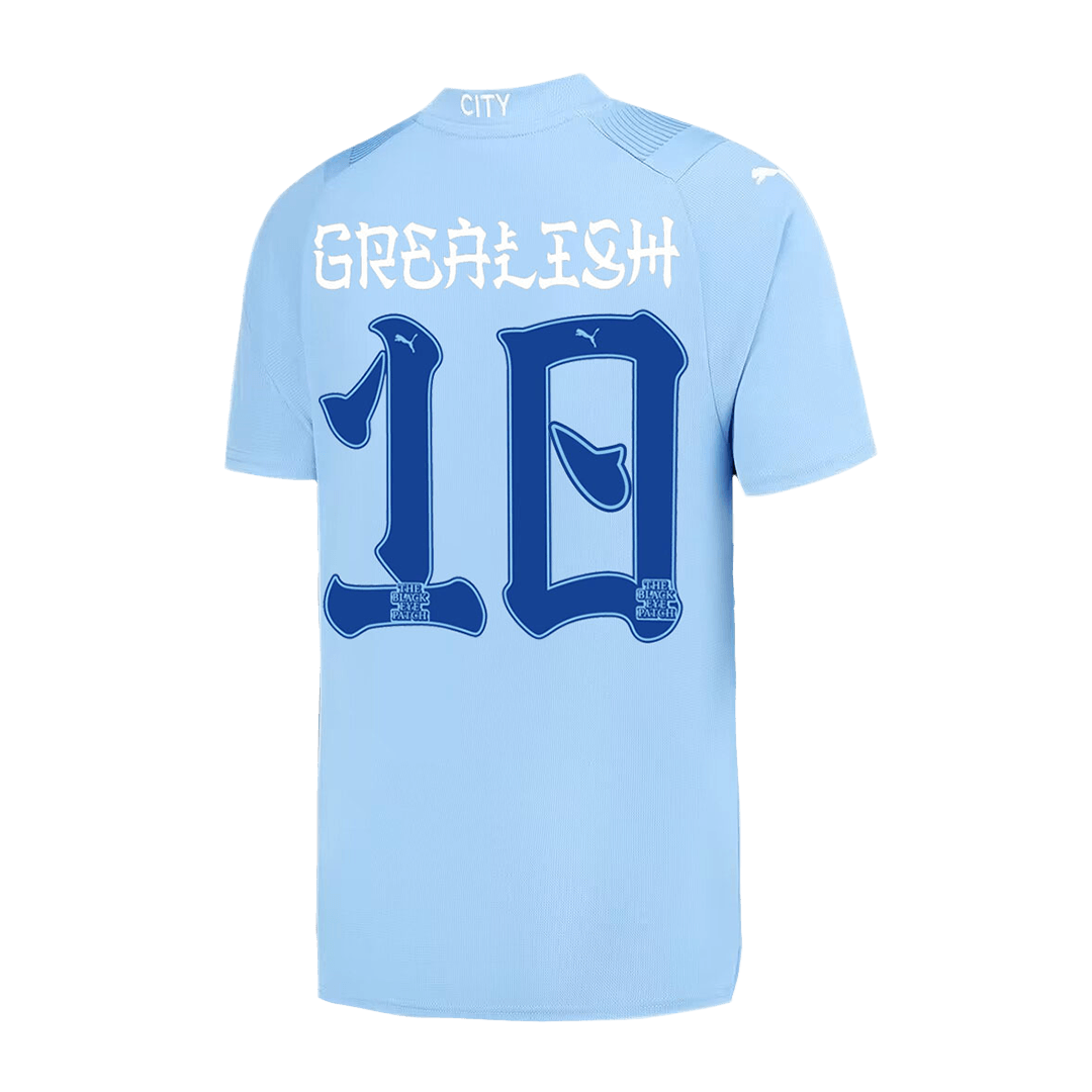 Manchester City GREALISH #10 Home Soccer Fan Jersey 2023/24 - Pro Jersey Shop