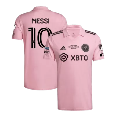 Men's MESSI #10 Inter Miami CF Leagues Cup Final Home Soccer Jersey Shirt 2023 - Fan Version - Pro Jersey Shop