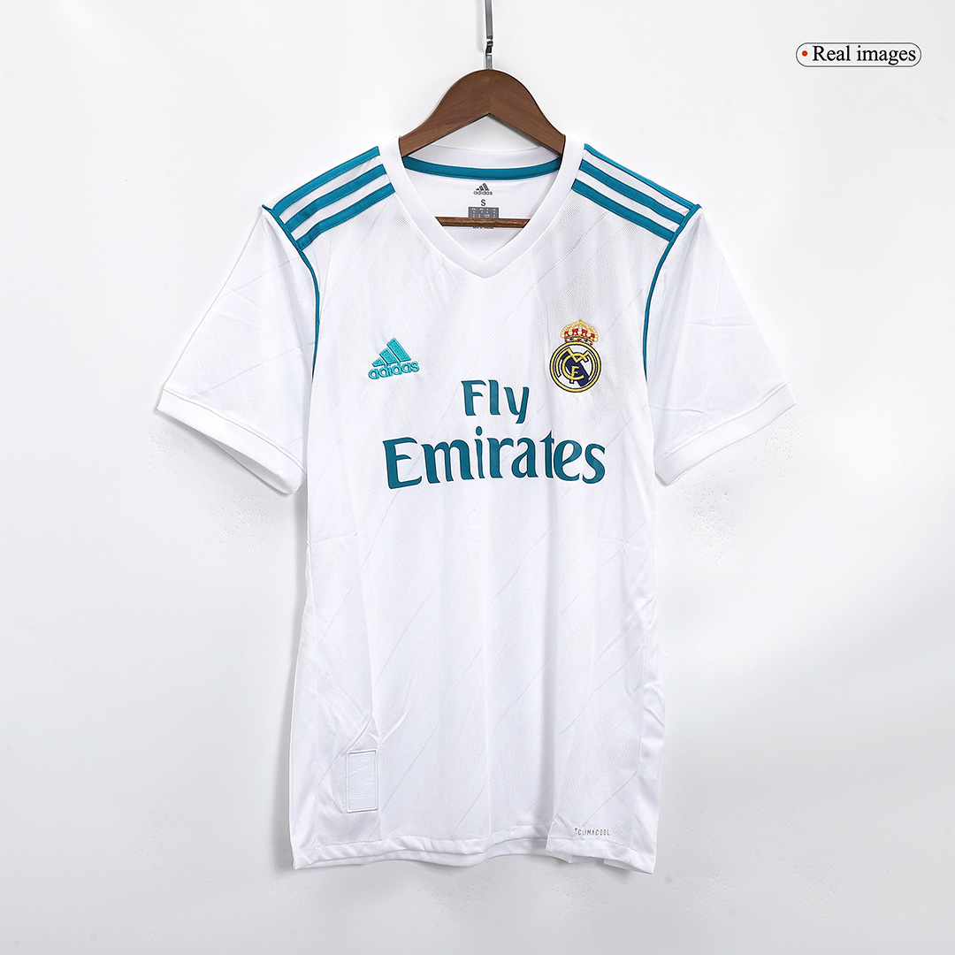 Retro 2017/18 Real Madrid Home Soccer Jersey - Pro Jersey Shop