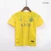 Kids Al Nassr Home Soccer Jersey Kit (Jersey+Shorts) 2023/24 - Pro Jersey Shop