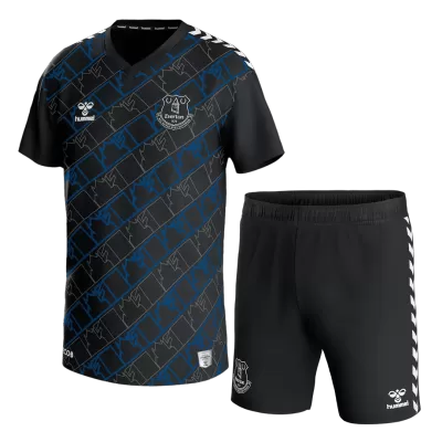 Kids Everton Goalkeeper Soccer Jersey Kit (Jersey+Shorts) 2023/24 - Pro Jersey Shop