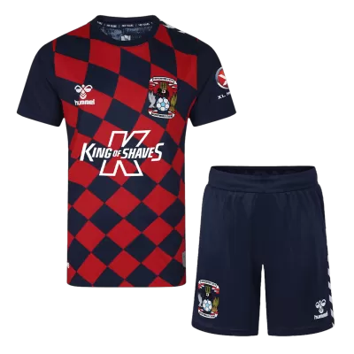 Kids Coventry City Away Soccer Jersey Kit (Jersey+Shorts) 2023/24 - Pro Jersey Shop