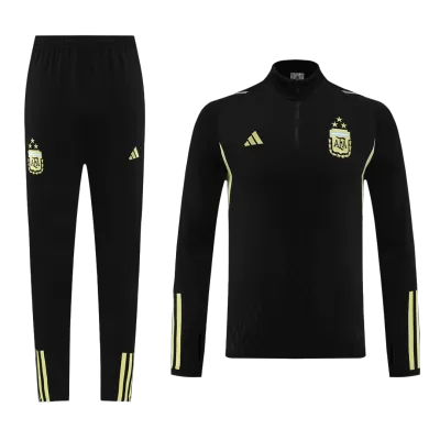 Men's Argentina 3 Stars Zipper Tracksuit Sweat Shirt Kit (Top+Trousers) 2023/24 - Pro Jersey Shop