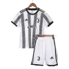 Kids Juventus Home Soccer Jersey Kit (Jersey+Shorts) 2022/23 - Pro Jersey Shop