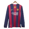 Men's Retro 2014/15 Replica MESSI #10 Barcelona Home Long Sleeves Soccer Jersey Shirt - Pro Jersey Shop