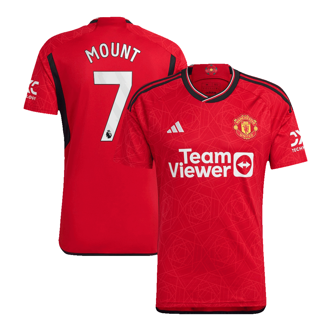 Manchester United MOUNT #7 Home Soccer Fan Jersey 2023/24 - Pro Jersey Shop