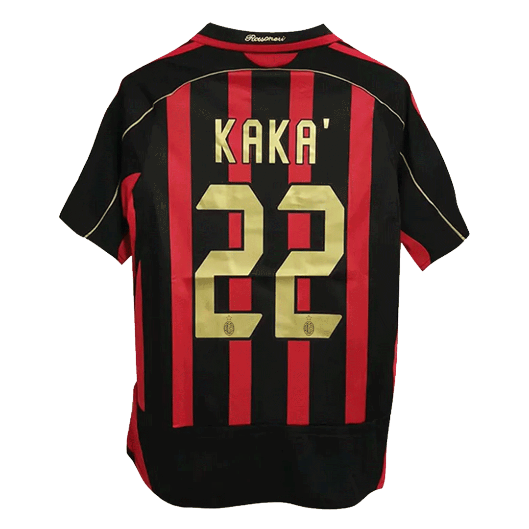 Retro 2006/07 KAKA' #22 AC Milan Home Soccer Jersey - Pro Jersey Shop