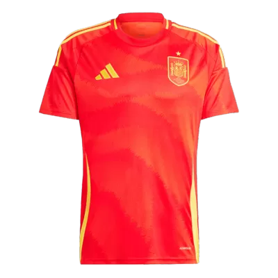 Premium Quality Men's Spain Home Soccer Jersey Shirt Euro 2024 - Fan Version - Pro Jersey Shop