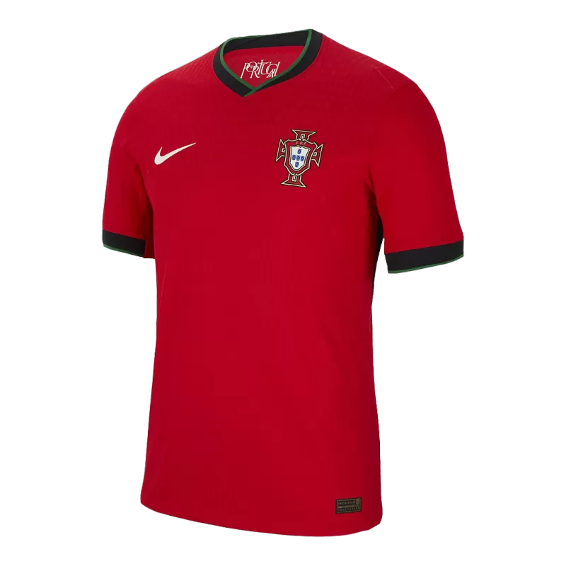 Men's Authentic RONALDO #7 Portugal Home Soccer Jersey Shirt EURO - Player Version - Pro Jersey Shop