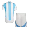 Premium Quality Men's Argentina Home Soccer Jersey Kit (Jersey+Shorts) 2024 - Pro Jersey Shop