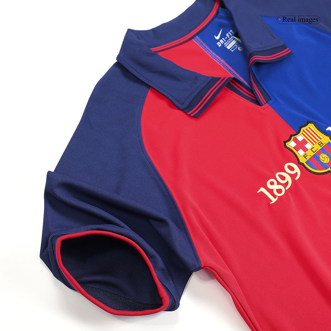 Retro 1999/00 GUARDIOLA #4 Barcelona Home 100th Anniversary Soccer Jersey - Pro Jersey Shop