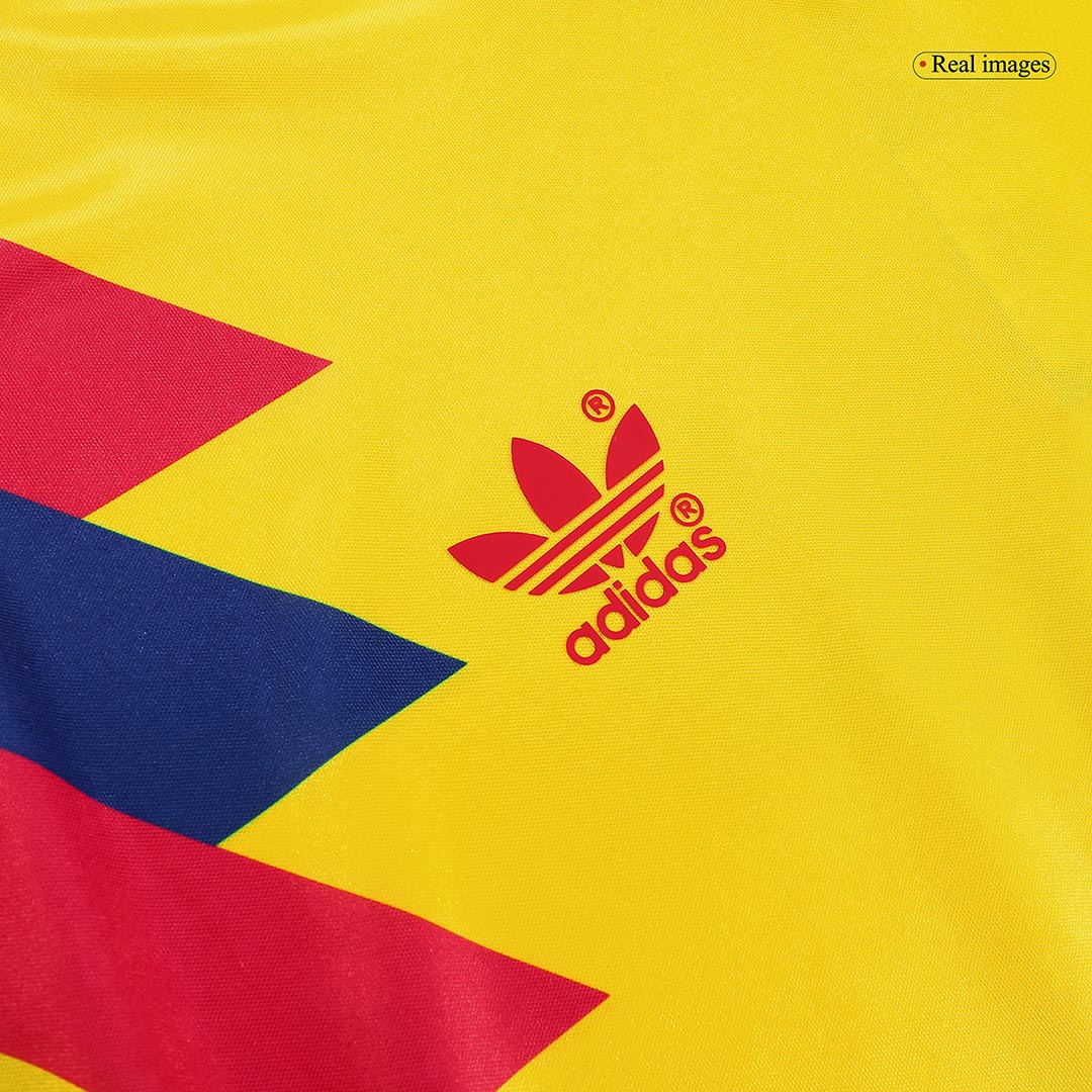 Retro 1990 Colombia Home Soccer Jersey - Pro Jersey Shop