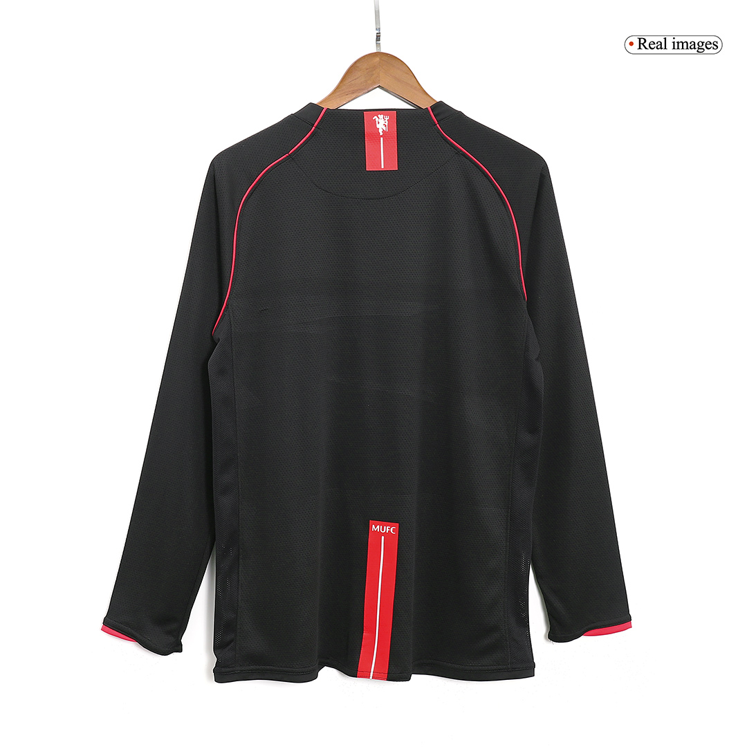 Retro 2007/08 Manchester United Away Long Sleeves Soccer Jersey - Pro Jersey Shop