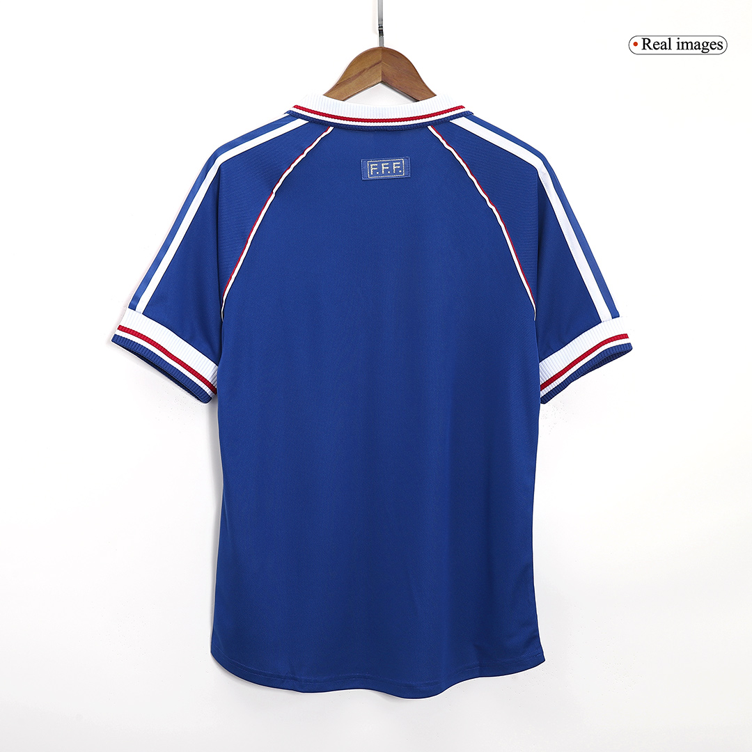 Retro 1998 France Home Soccer Jersey - Pro Jersey Shop