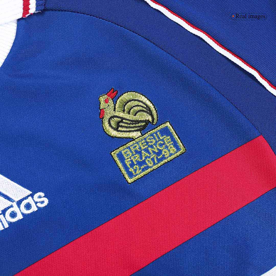 Retro 1998 France Home Soccer Jersey - Pro Jersey Shop