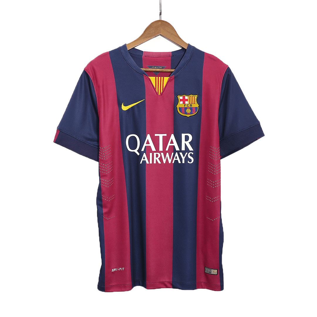 Retro 2014/15 SUÁREZ #9 Barcelona Home Soccer Jersey - Pro Jersey Shop