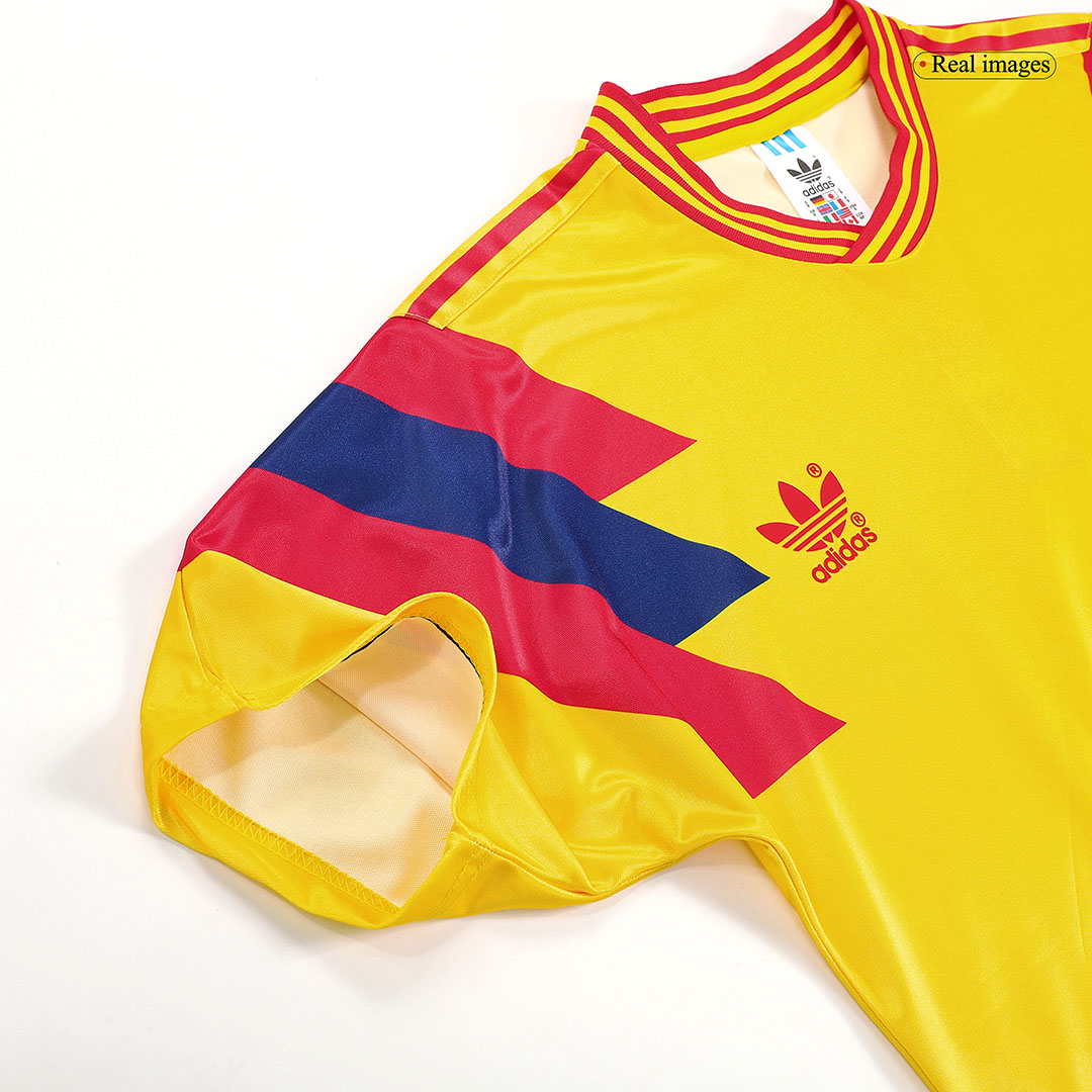 Retro 1990 Colombia Home Soccer Jersey - Pro Jersey Shop